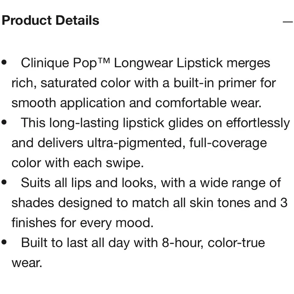 Clinique Pop Lip Colour + Primer 8-Hour Longwear Lipstick - 14 Plum Pop